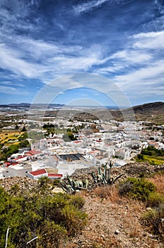 Village of Nijar, Almeria province, Andalusia, Spain photo