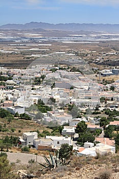 Nijar, a typical Andalusian village photo