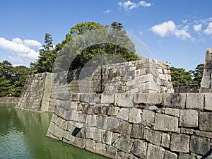 Nijo-jo castle defense water moat photo