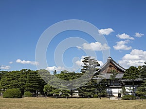 Nijo-jo Castle garden in Kyoto