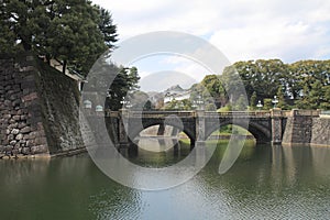 Nijubashi bridge of Edo castle