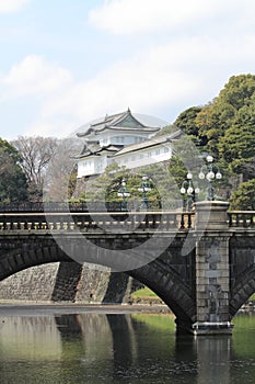 Nijubashi bridge of Edo castle