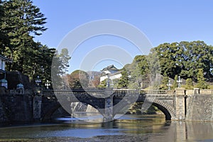 Nijubashi bridge of Edo castle