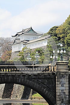 Nijubashi bridge of Edo castle