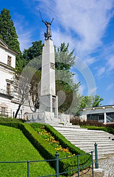 Nike cieszynska - Memorial to Polish Silesian legionnaires, Cieszyn, Poland