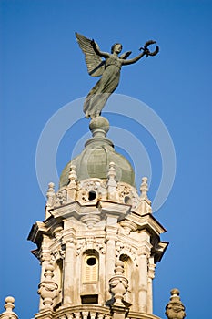 Nike Victory statue, Havana Gran Teatro, Cuba