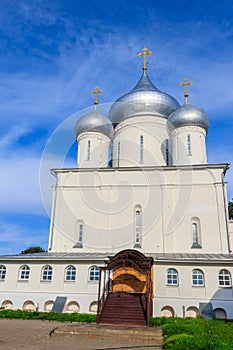 Nikitsky cathedral of Nikitsky Monastery in Pereslavl-Zalessky, Russia