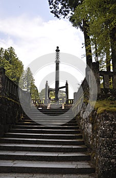 Nikko, Japan, 11th may: Rinnoji Treasure House from Toshogu Shrine Temple in Nikko National Park of Japan