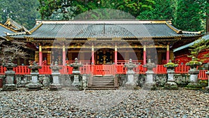 Nikko Toshogu Shrine in Nikko, Japan