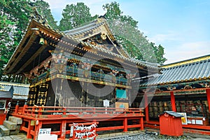 Nikko Toshogu Shrine in Nikko, Japan