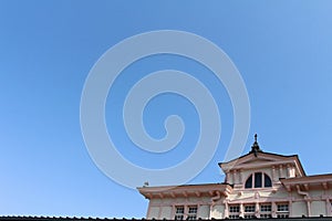 The Nikko train station, probably among the most architecturally