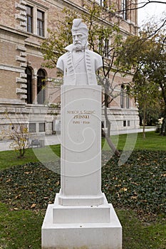 Nikola Subic Zrinski buste in Zagreb, Croatia