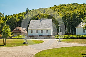 Nikola Tesla birth house in Smiljan, Lika, Croatia