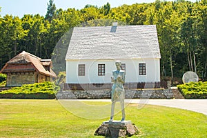 Nikola Tesla birth house in Smiljan, Lika, Croatia