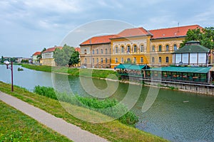 NiKola Tesla high school in Serbian town Zrenjanin