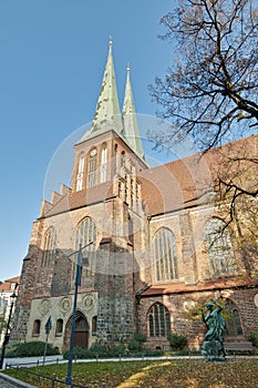 The Nikolai Kirche in Berlin, Germany