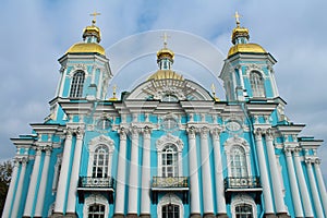 Nikolsky marine cathedral, St.Petersburg, Russia