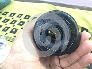 Nikon camera lens photo