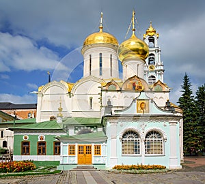 Nikon church and Trinity cathedral, Russia photo