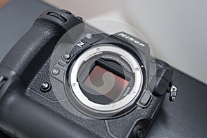 Nikon Z9 mirrorless camera sensor