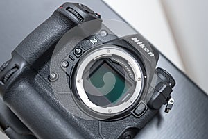 Nikon Z9 mirrorless camera sensor