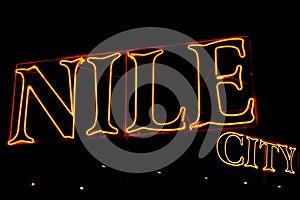 Nile city night light