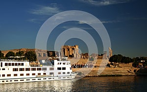 Nile Cruise Boat at Kom Ombo