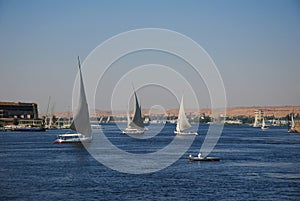 Nile river in Egypt