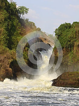 Nile River Murchison Falls Rainbow Flow