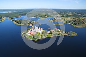 The Nilo-stolobenskaya (Nil) deserts and lake Seliger