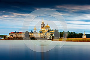 Nilov Monastery, Stolobny Island in Lake Seliger, Tver region, Russia.