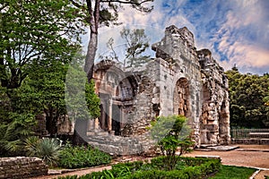 Nimes, France: the Roman Temple of Diana