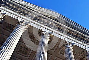 Roman Temple Nimes - Maison Carree or Square House photo