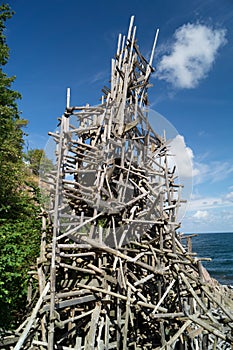 Nimis wooden tower