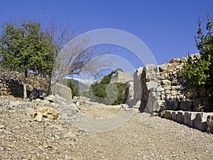 Nimrod castle in Galilee, Israel