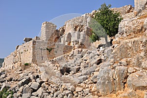 Nimrod Fortress. (Nothern Israel.)