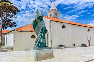 Nin town in Croatia, Europe.