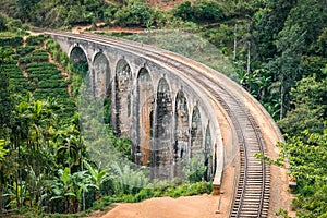 Nine Arch Bridge. Ella, Sri Lanka