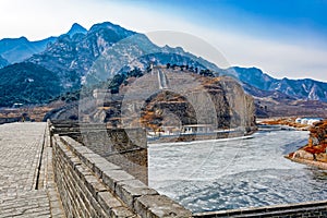 Nine-Arch Bridge on Great China wall