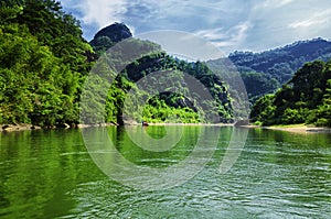 Nine Bend River Jiuxi in Wuyishan