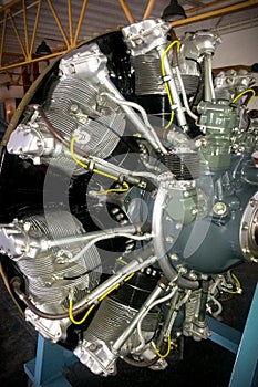 Nine cylinder Radial Engine