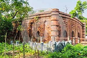 Nine Dome mosque in Bagerhat, Banglade