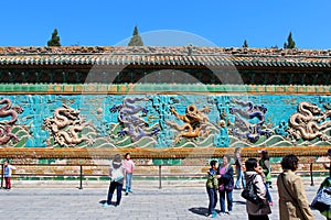 Nine-Dragon Screen in Beihai Park