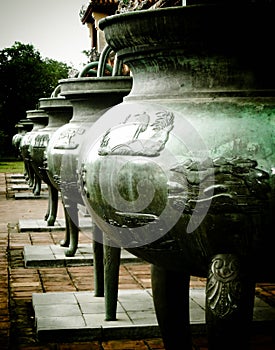 Nine Dynastic Urns, Hue, Vietnam