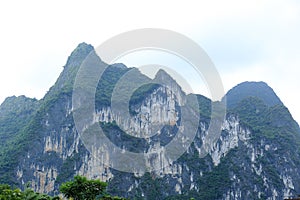 Nine horse paiting mountain in yangshuo