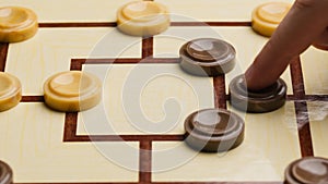 Nine Men Morris Board Game Challenge