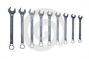 Nine wrenches