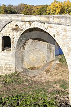 Nineteenth-century bridge over Yantra River in Byala, Bulgaria