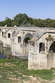 Nineteenth-century bridge over the Yantra River in Byala, Bulgaria