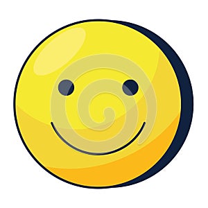 nineties pop art style smiley